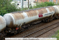 EWS870214 TEA 75.4t Petroleum Tank tare 26-200kg [Diag TE046A Greenbrier PL 2006] @ York Avoiding line 2021-07-07 © Paul Bartlett [1w]
