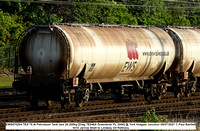 EWS870204 TEA 75.4t Petroleum Tank tare 26-200kg [Diag TE046A Greenbrier PL 2006] @ York Holgate Junction 2021-07-09 © Paul Bartlett [6w]