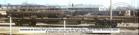 DB996848 @ Chesterton Junction 78-03-26 © Paul Bartlett w