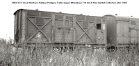 E855 SCV GNRly Pedigree Cattle wagon   E384E � Paul Bartlett Collection [2w]