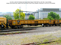 NLU29112 JNA 64.0t Network Rail SCRAP METAL USE ONLY Tare 26.000kg [design code JNO60 Astro Vagone 2003-4] @  Aldwarke, Rotherham 2018-06-07 © Paul Bartlett [2]