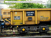 NLU29112 JNA 64.0t Network Rail SCRAP METAL USE ONLY Tare 26.000kg [design code JNO60 Astro Vagone 2003-4] @  Aldwarke, Rotherham 2018-06-07 © Paul Bartlett [4]