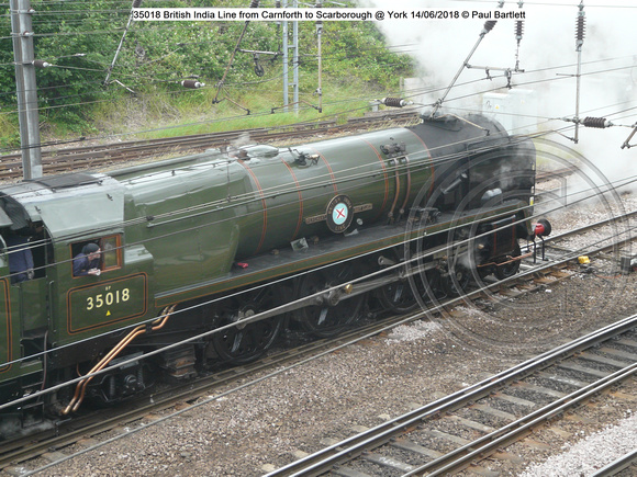 35018 British India Line from Carnforth to Scarborough @ York 2018-06-14 © Paul Bartlett [3w]