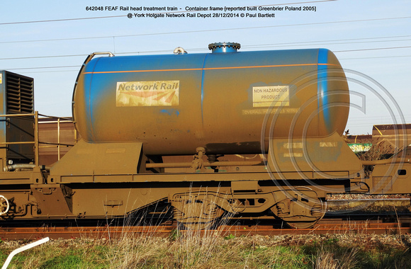 642048 FEAF Rail head treatment train @ York Holgate Network Rail Depot 2014-12-28 © Paul Bartlett [5w