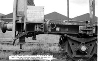 BSCO4249 23.5t British Steel Co Tube wagon Tare 12.740kg Diag PX004A [built Standard Wagon 1966 rebuilt 1975] OOU @ Corby BSC 87-06-07 © Paul Bartlett [04w]