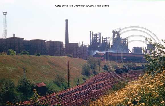 Corby British Steel Corporation 77-06-03 © Paul Bartlett [2w]