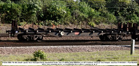 910362 BBA 75t DB rebuilt I girder floor Rebogied Body Handwheel brake Tare 27-000kg [diag BB002N Lot 3872 Ashford 1976] @ York Holgate Junction 2025-05-01 © Paul Bartlett w