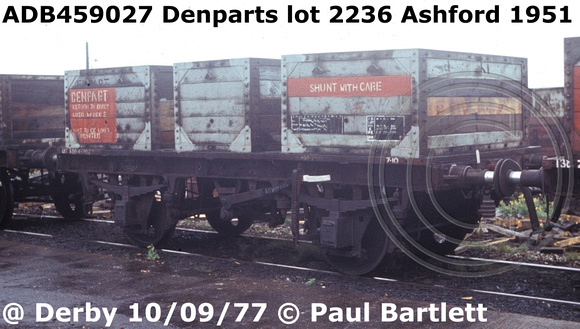 ADB459027 Denparts at Derby Works 77-09-10