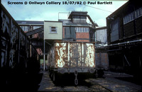 1 Screens Onllwyn Colliery 86-05-24 P Bartlett [4w]