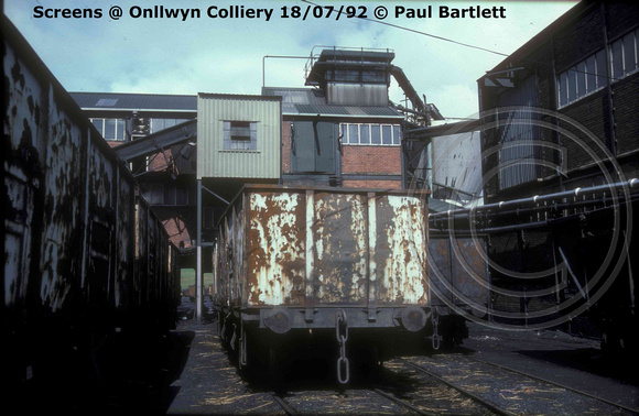 1 Screens Onllwyn Colliery 86-05-24 P Bartlett [4w]