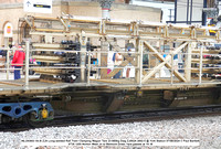 NLU93603 45.5t ZJA Long-welded Rail Train Clamping Wagon Tare 32-660kg Diag ZJ002A 2002-5 @ York Station 2024-08-07 © Paul Bartlett [3w]