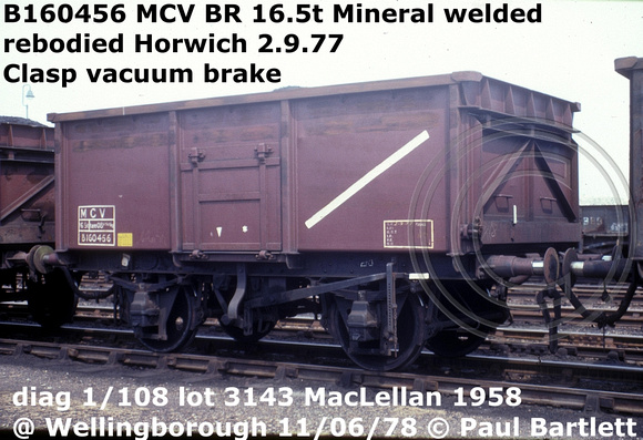 B160456 MCV