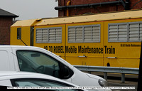 DR97803 = 99 70 9580 003-0 Robel 69.60-4-UK-MMU Mobile Maintenance Unit [Built 2015] @ York Holgate Network Rail Depot 2022-01-25 © Paul Bartlett [4w]