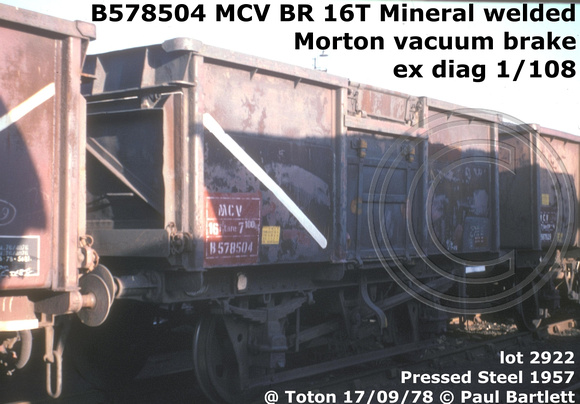 B578504 MCV