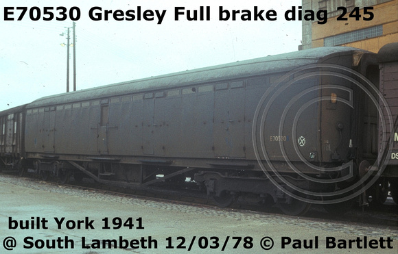 E70530 Gresley brake diag 260 Cond @ South Lambeth 78-03-12 [1]