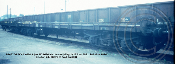 B745206 FVV Carflat A @ Luton 79-08-24 © Paul Bartlett w