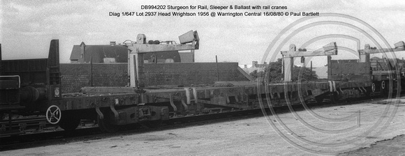 DB994202 Sturgeon @ Warrington Central 80-08-16 � Paul Bartlett w