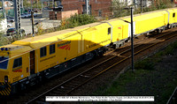 DR97507 = 99 70 9580 007-8 Mobile Maintenance Train Robel 69.404 Traction Supply Unit [Built Robel 69.40-0010 2016]@ York Avoiding Line 2021-10-15 © Paul Bartlett [3w]
