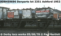ADB459696 Denparts at Derby Loco Works 78-08-05
