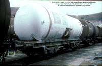 SUKO59128 = SMBP 141 LPG Tank wagon @  Swansea Railcar Services 86-08-26 � Paul Bartlett w