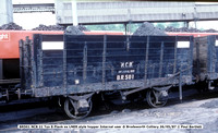 BR501 NCB ex LNER style hopper Internal user @ Brodsworth Colliery 87-05-26 © Paul Bartlett w