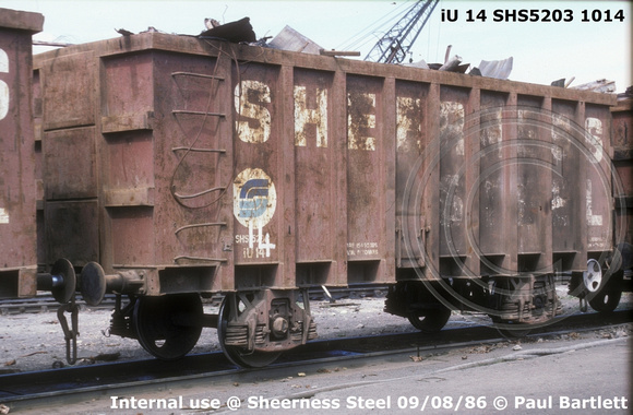 iU 14 SHS5203 1014 Sheerness Steel 86-08-09 © Paul Bartlett [w]