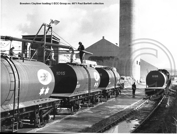 Bowaters Clayliner loading © ECC Group no. 6071 Paul Bartlett collection w