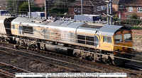 66702 Blue Lightning GBRf [JT42CWR-T1  GM -EMD works no. 20008201-2 11-2000] @ York Holgate Junction 2024-01-26 © Paul Bartlett [3w]