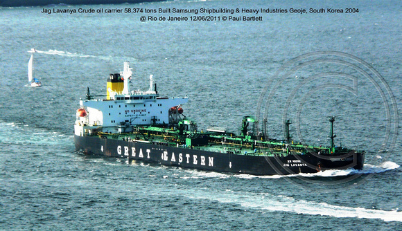 Jag Lavanya Crude oil carrier @ Rio de Janeiro 12-06-2011 � Paul Bartlett [1w]