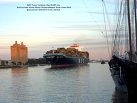 MSC Tokyo Container Ship @ Savannah 18-01-2010 � Paul Bartlett w