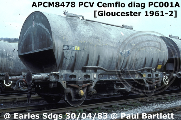 APCM8478 PCV Cemflo @ Earlles Sidings 83-04-30