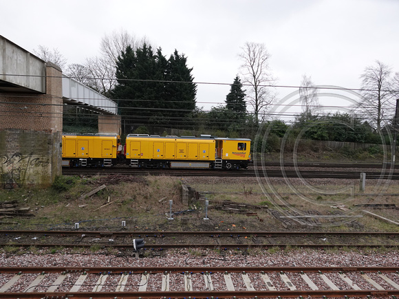 DR79261 Network Rail Harsco Track Technologies RGH-20C Switch and Crossing Rail Grinder [built no. 257692 2003]  @ York Holgate Junction 2024-03-07 © Paul Bartlett [1w]