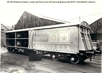 001 56T Shellstar Fertiliser curtain side Palvan Tare 24T built and @ Gloucester RCW © Paul Bartlett collection w