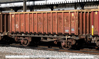 391620 MEA 31.25t Box Mineral wagon EWS Paint [ex 360995] tare 14-750kg [Des. Code ME003B convert Marcrofts Stoke 1997-8] @ York Station 2024-03-22 © Paul Bartlett w