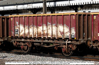391633 MEA 31.4t Box Mineral wagon EWS Paint [ex 360845] tare 14-600kg [Des. Code ME003B convert Wabtec Doncaster 2004] @ York Station 2024-03-22 © Paul Bartlett w