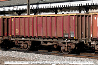 391631 MEA 31.4t Box Mineral wagon EWS Paint [ex 361959] tare 14-600kg [Des. Code ME003B convert Wabtec Doncaster 2004] @ York Station 2024-03-22 © Paul Bartlett w