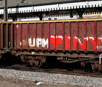 391646 MEA 31.4t Box Mineral wagon EWS Paint [ex 360689] tare 14-600kg [Des. Code ME003B convert Wabtec Doncaster 2004] @ York Station 2024-03-22 © Paul Bartlett [2w]