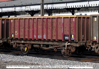 391647 MEA 31.4t Box Mineral wagon EWS Paint [ex 360940] tare 14-600kg [Des. Code ME003B convert Wabtec Doncaster 2004] @ York Station 2024-03-22 © Paul Bartlett w