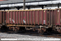 391474 MEA 31.25t Box Mineral wagon EWS Paint [ex 360557] tare 14-750kg [Des. Code ME003B convert Marcrofts Stoke 1997-8] @ York Station 2024-03-22 © Paul Bartlett w
