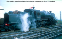 43106 Ivatt 4MT 2-6-0 [Built Darlington 4.1951] conserved @ Bridgnorth SVR 71-04 © Paul Bartlett [2w]