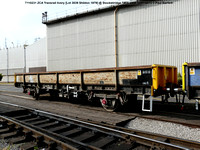 T110231 ZCA Transrail livery [Lot 3839 Shildon 1979] @ Stocksbridge TATA steel 2013-07-12 © Paul Bartlett  [2w]