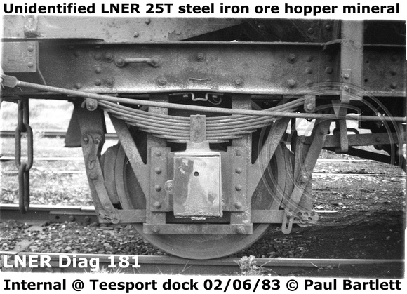 Unidentified Unidentified LNER Diag 181 hopper Internal @ Teesport Dock 83-06-02 [4]
