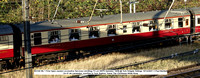 M3100 Mk 1 First Open owned Locomotive Services Ltd [Diag 73 Lot 30576 Swindon 1959] @ York Holgate Sidings 2021-12-15 © Paul Bartlett [2w]