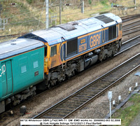 66730 Whitemoor GBRf [JT42CWR-T1  GM -EMD works no. 20068902-003 02.2008 @ York Holgate Sidings 2021-12-15 © Paul Bartlett [3w]