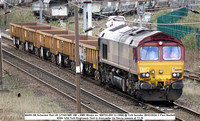 66059 DB Schenker Rail UK [JT42CWR GM – EMD Works no. 968702-059 12-1998] @ York Avoider 2024-03-28 © Paul Bartlett w