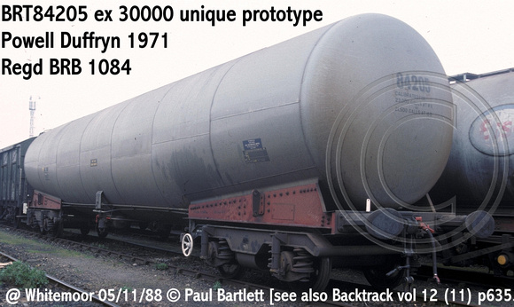BRT84205 ex 30000 unique prototype