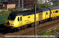 43013 Mark Carne CBE  Network Rail Measurement Train power car [built Crewe 31.10.1976] @ York Freight avoiding line 2020-09-21 © Paul Bartlett [5w]