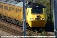 43062 + 977995 + 977984 + 977993 + 977994 + 975814 + 43013 Network Rail Measurement Train @ York avoid line 2020-09-21 © Paul Bartlett [5w]