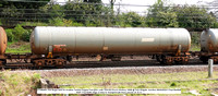 VTG86965 TDA Bogie tank for Aviation Turbine Engine Fuel [Des code TD014A Procor Horbury 1990] @ York Holgate Junction 2024-04-08 © Paul Bartlett w
