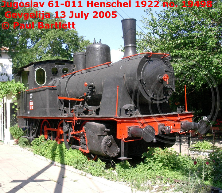 Paul Bartlett's Photographs fYR of Macedonia railway Skopje and